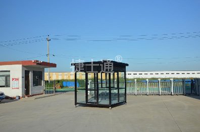 天津寧河園區(qū)戶外吸煙亭